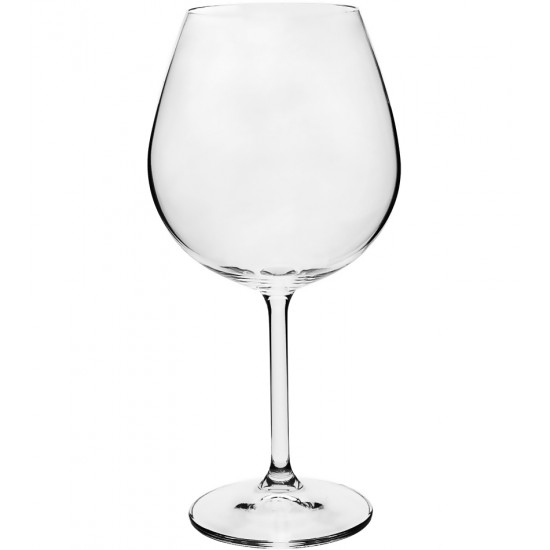 Jogo 6 Taças 650ml Bordeaux Gastro de Cristal Ecológico